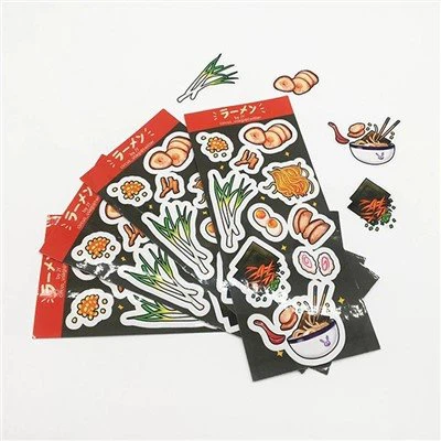 Cartoon Kiss Cut Sticker Sheet